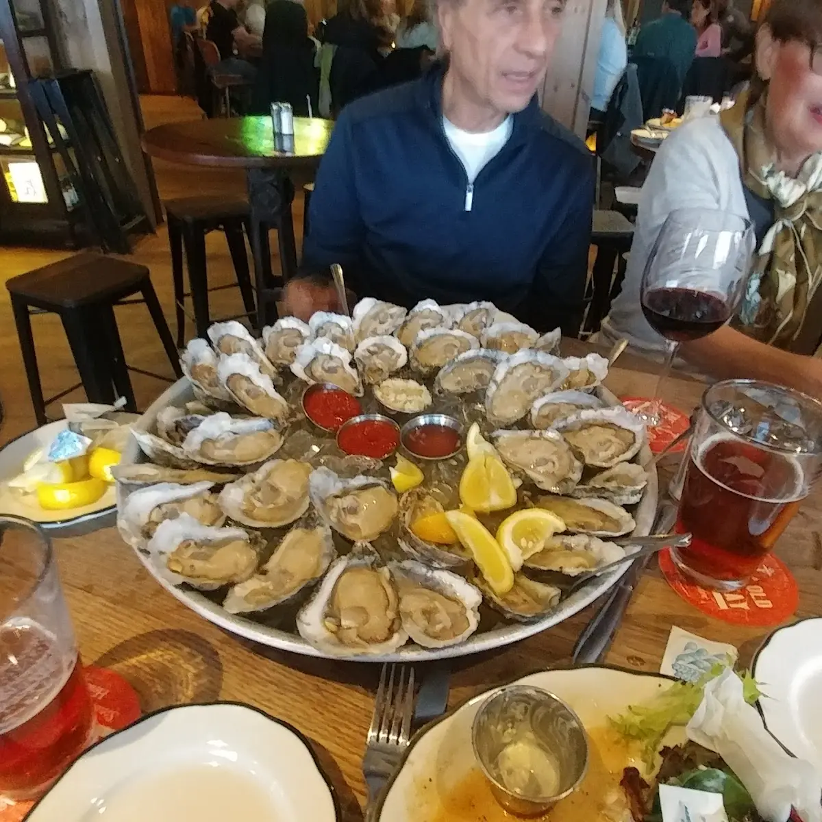 Fire Roasted Oysters