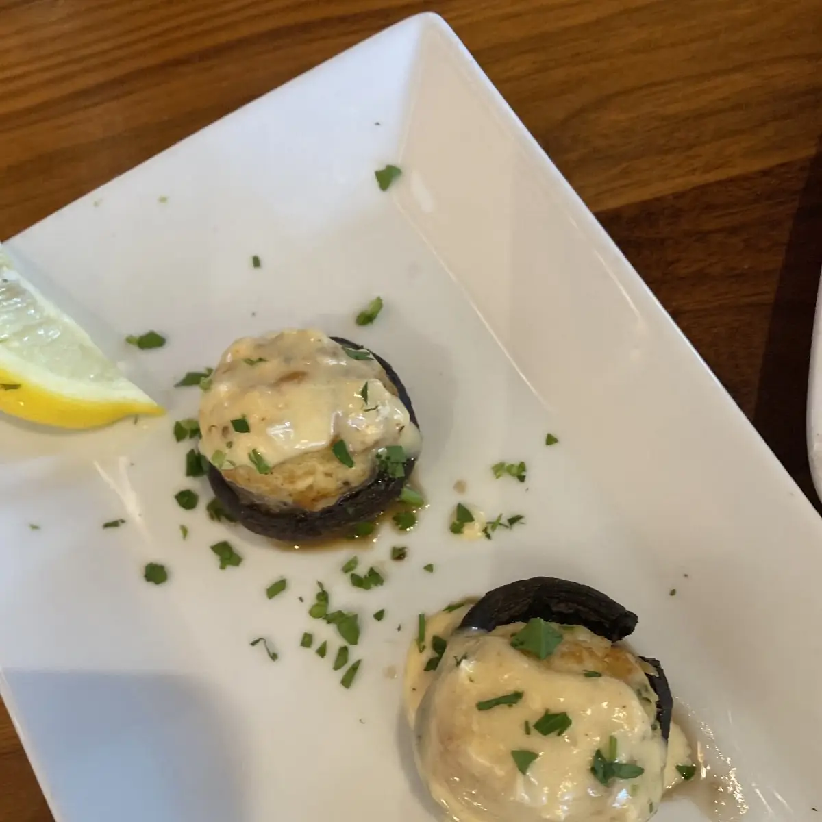 Crab Stuffed Mushrooms