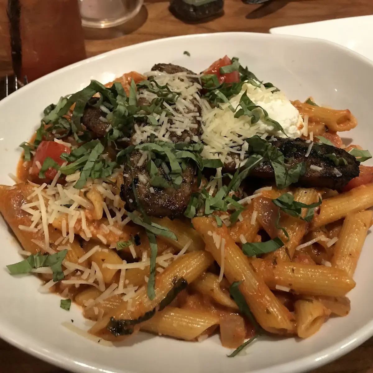 Red Rock Shrimp Pasta