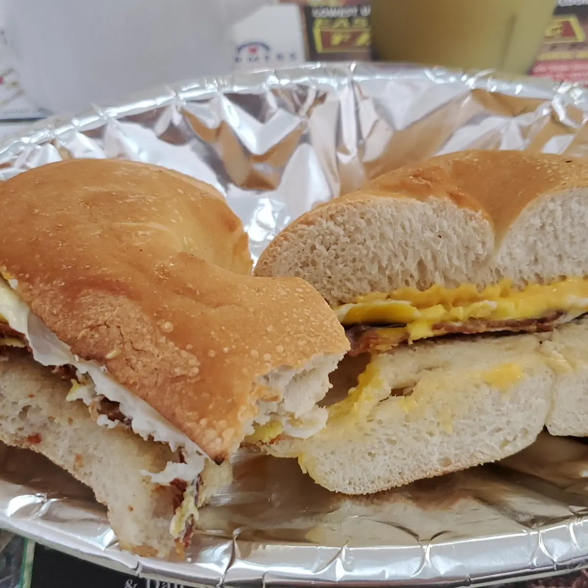 Taylor Ham Egg & Cheese Sandwich
