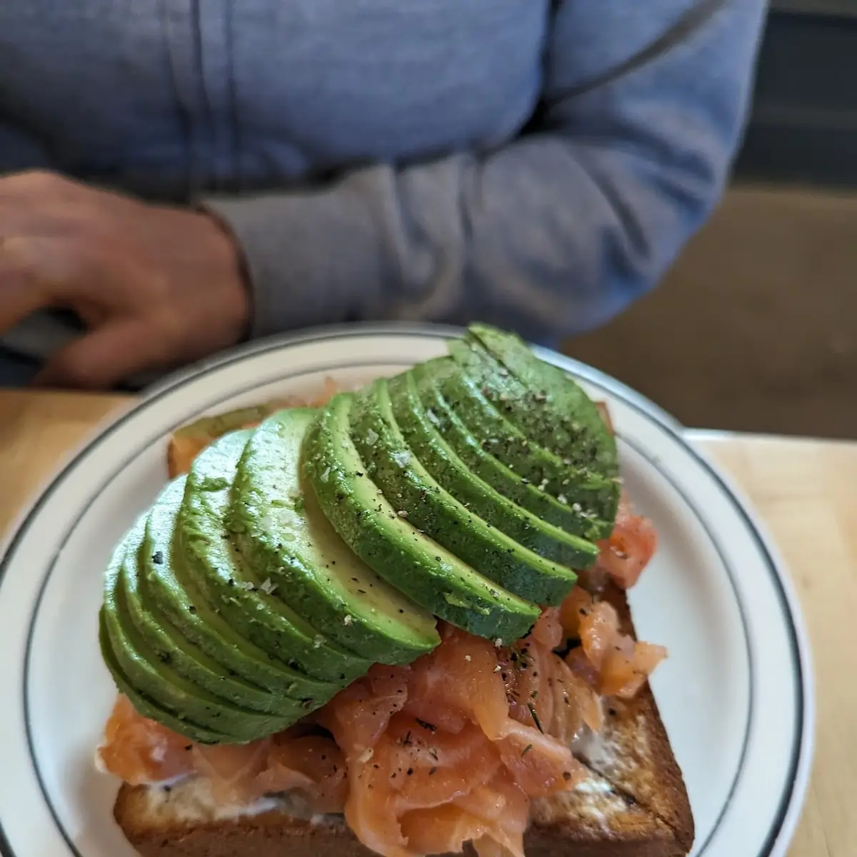 Smoked Salmon Toast