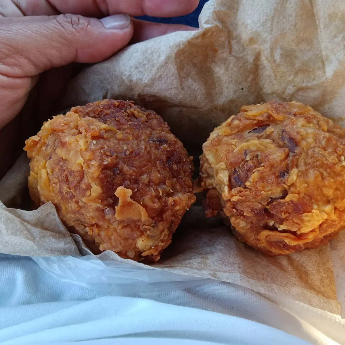 Seafood Boudin Balls