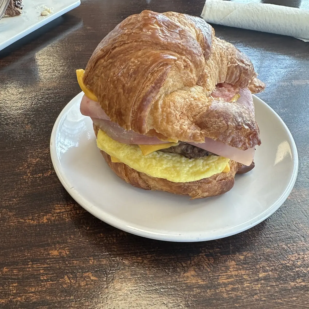 Bacon Egg and Cheese Croissant