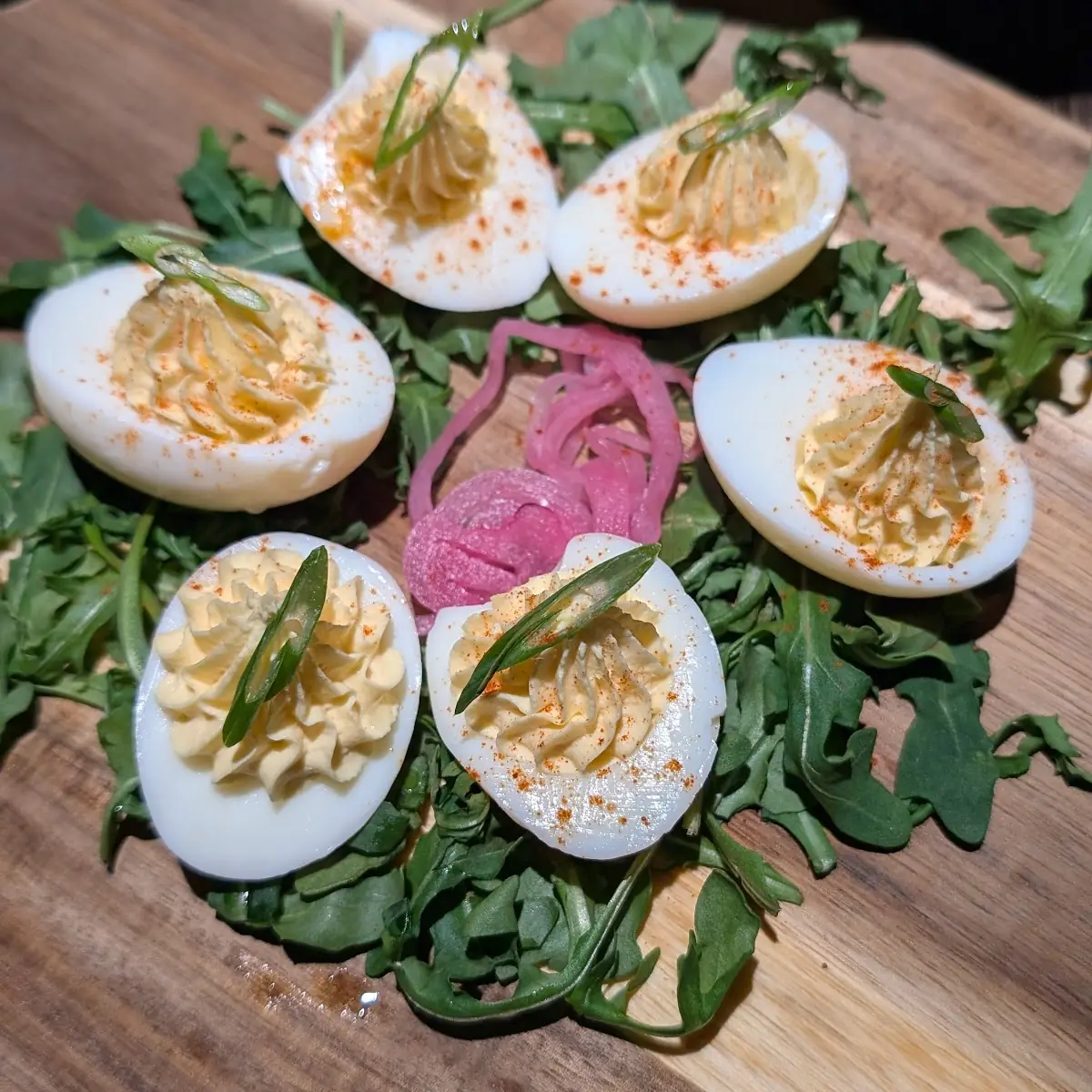 Deviled Eggs with Crab Meat