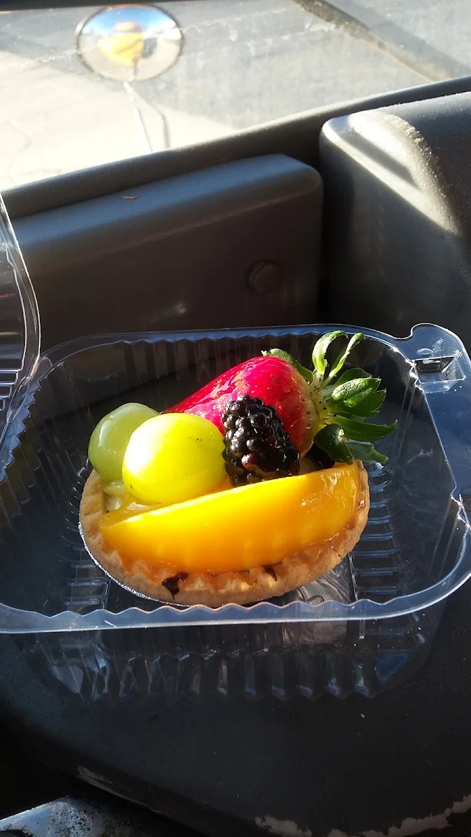 Pudding with Fresh Fruit