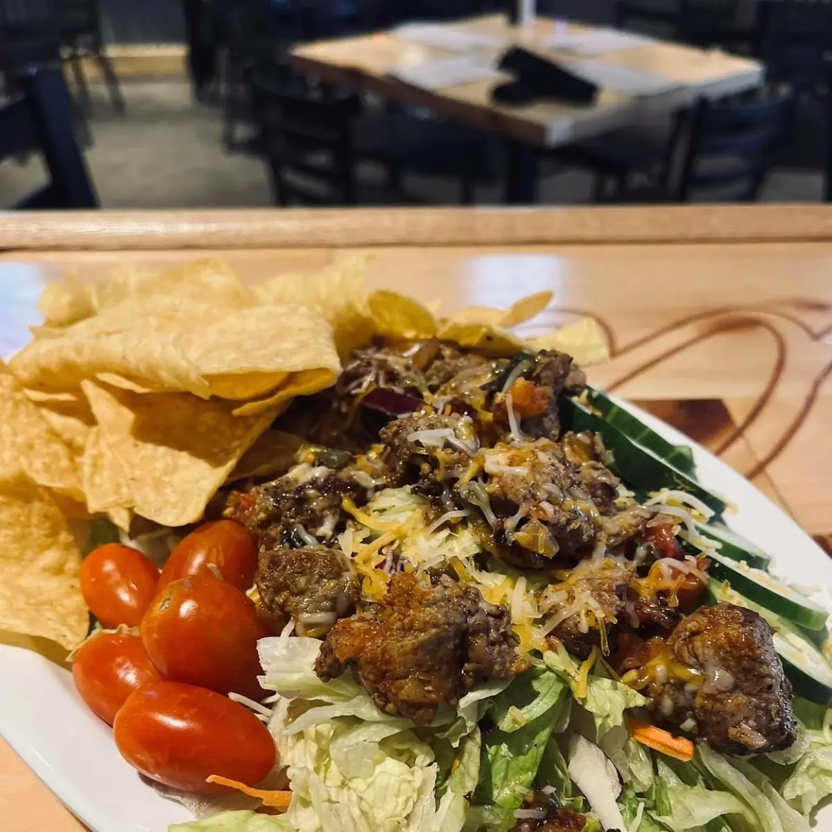 Steak Taco Salad