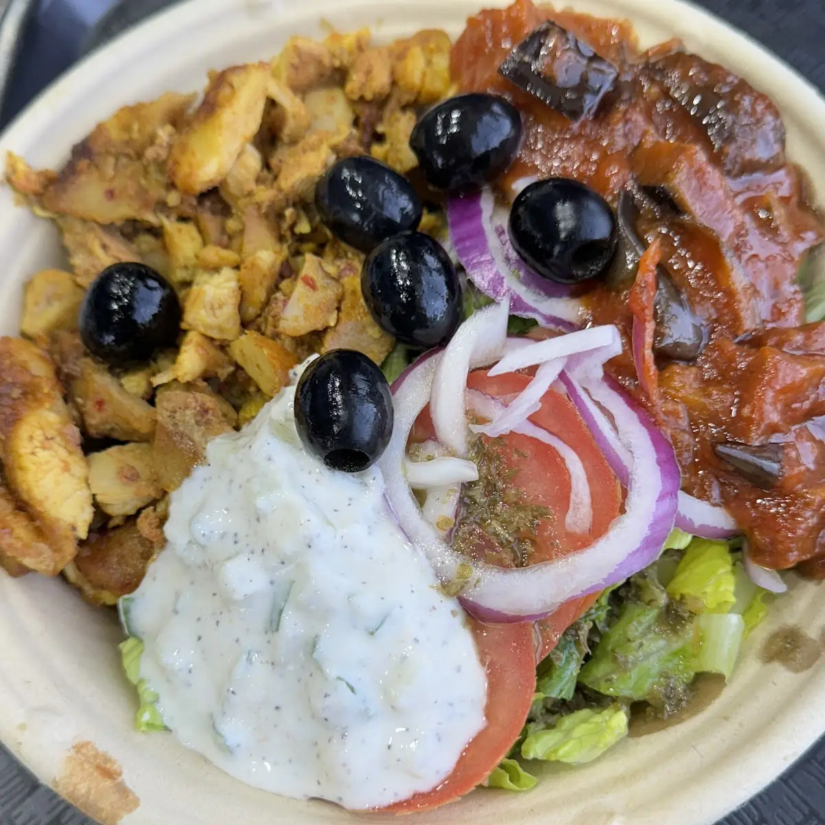 Chicken Shawarma Plate