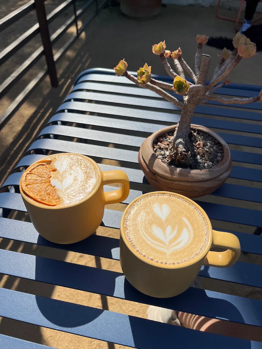 Sesame Latte with Oat Milk