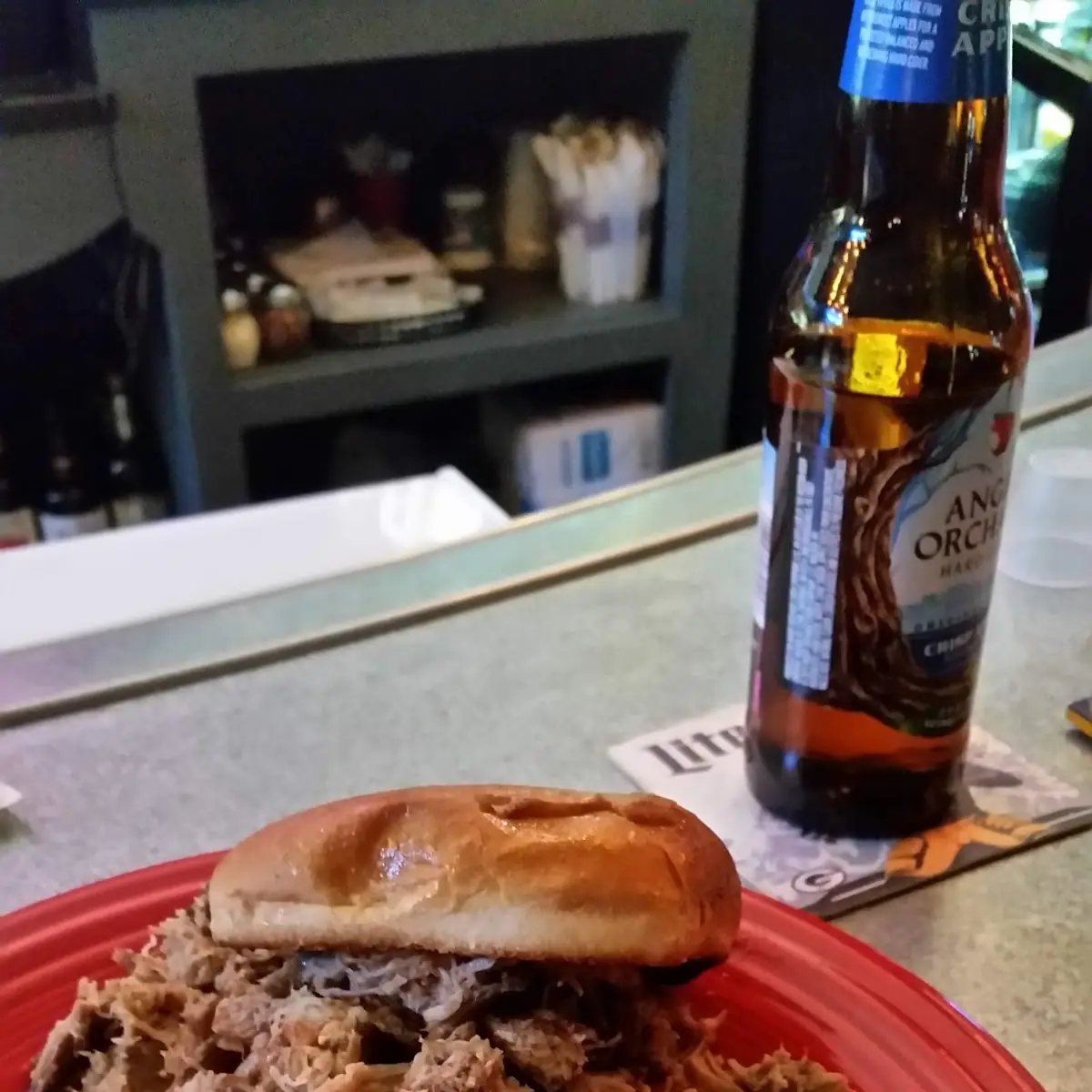 Smoked BBQ Pork Sammich