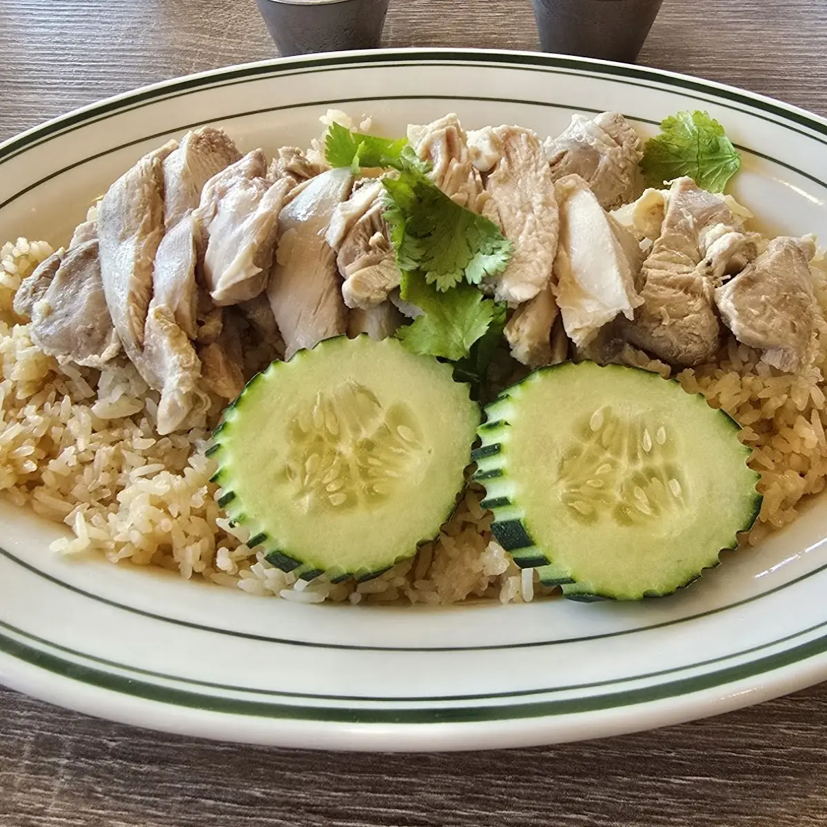 Khao Man Kai Chicken Ginger Rice