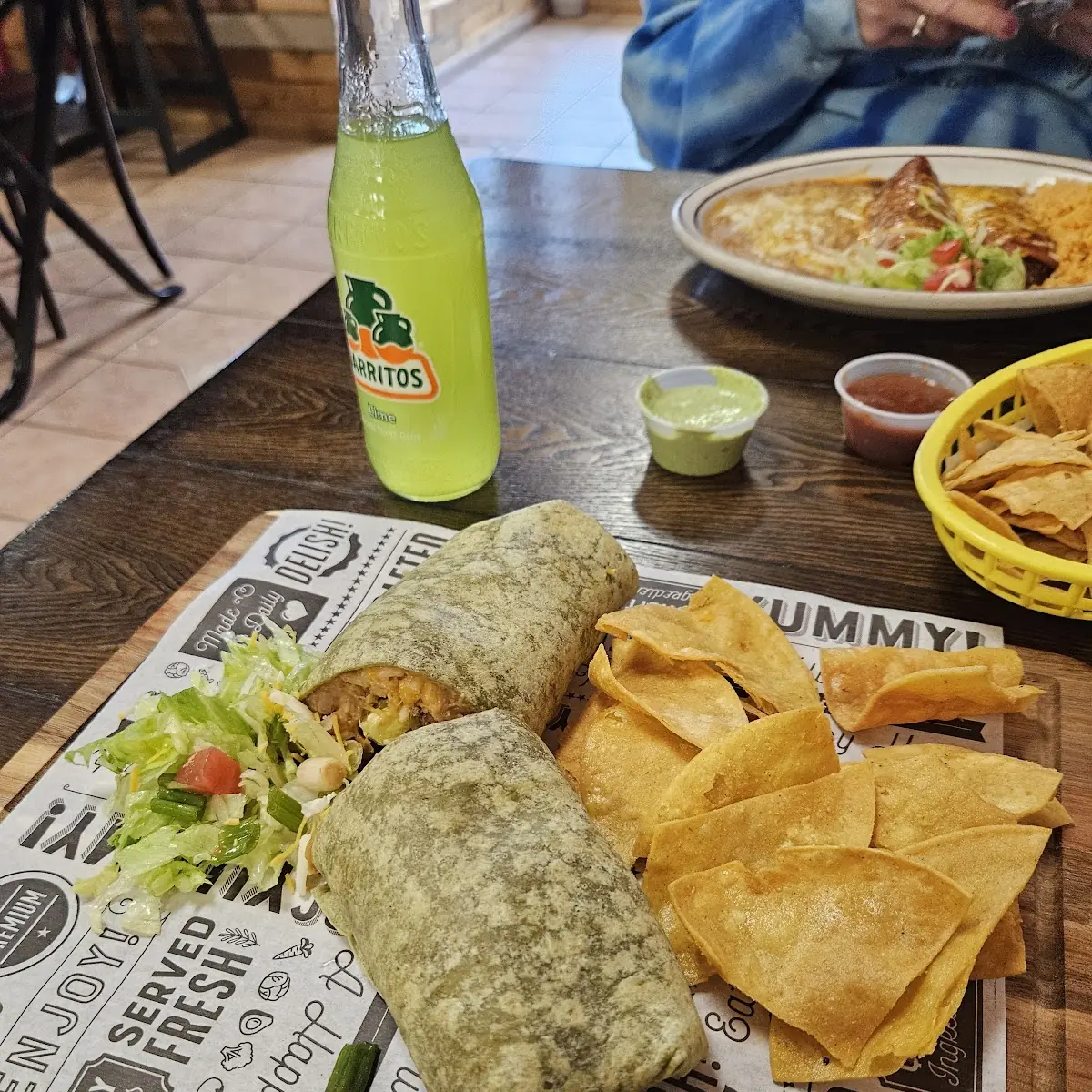 California Shredded Beef Burrito