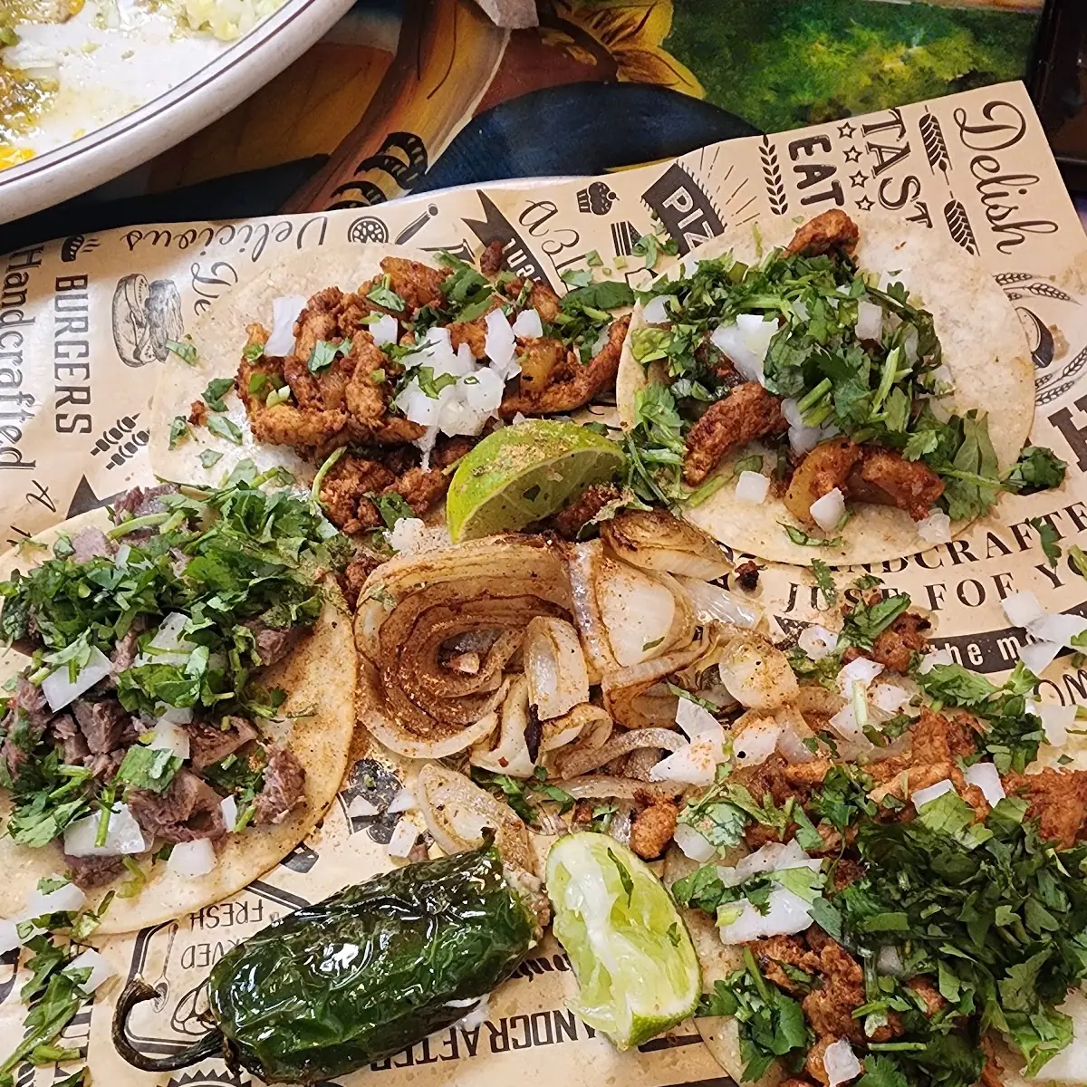 Street Tacos Five Tacos
