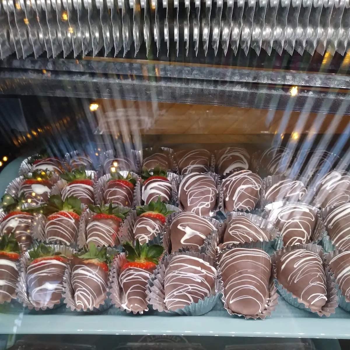 Chocolate Covered Strawberries and Cream Cheese
