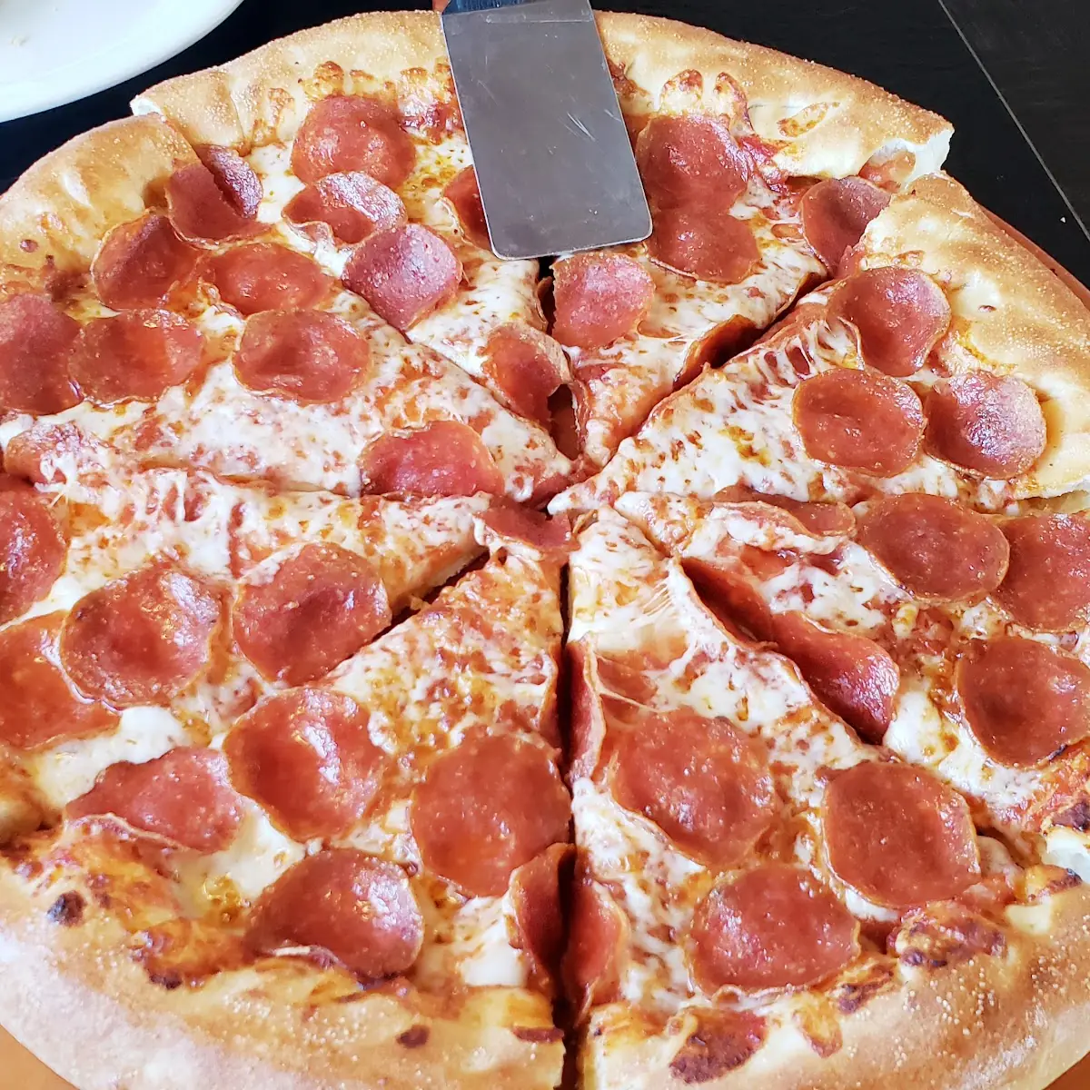 Stuffed Crust Pepperoni Pizza