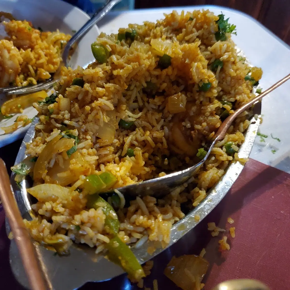 Shrimp saag