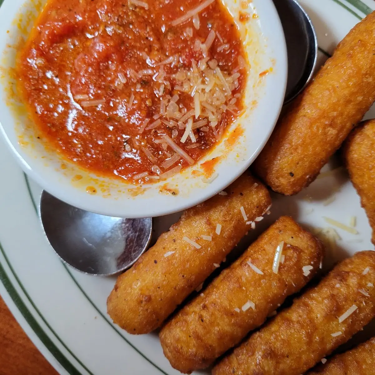 Mozzarella Sticks with Meat Sauce