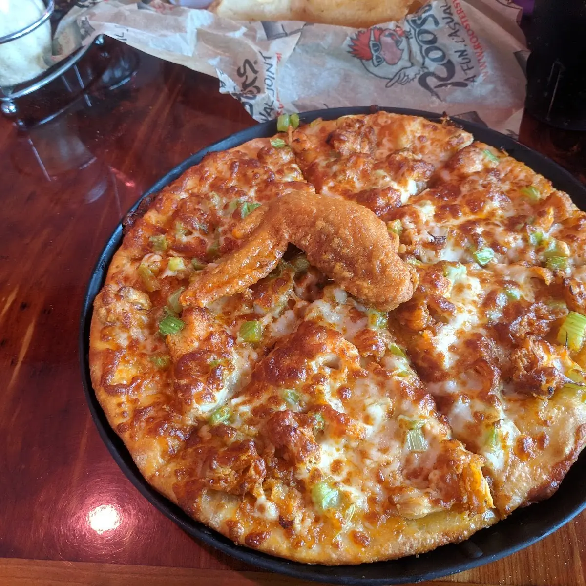 9 Buffalo Chicken Pizza