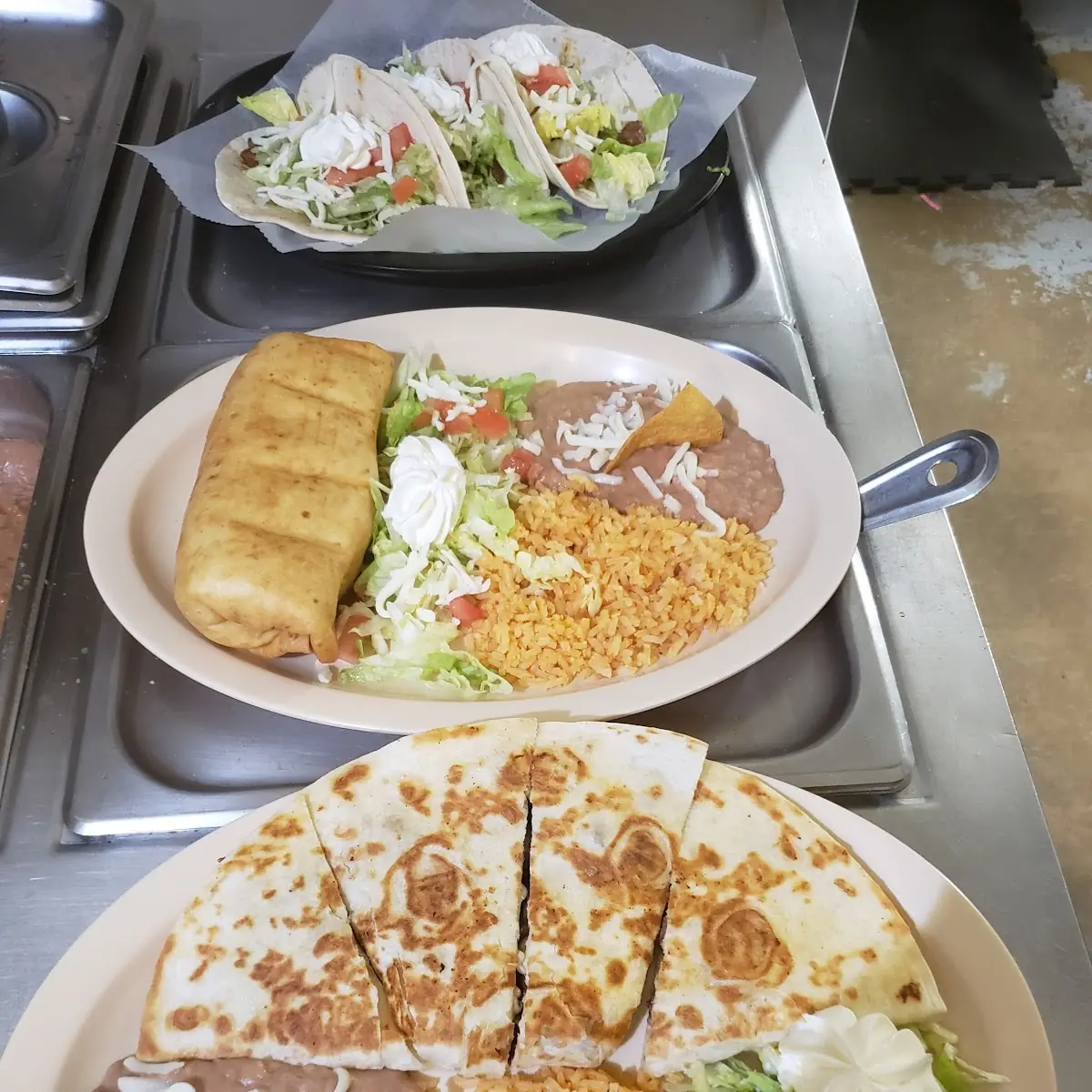 Chicken Quesadilla Platter