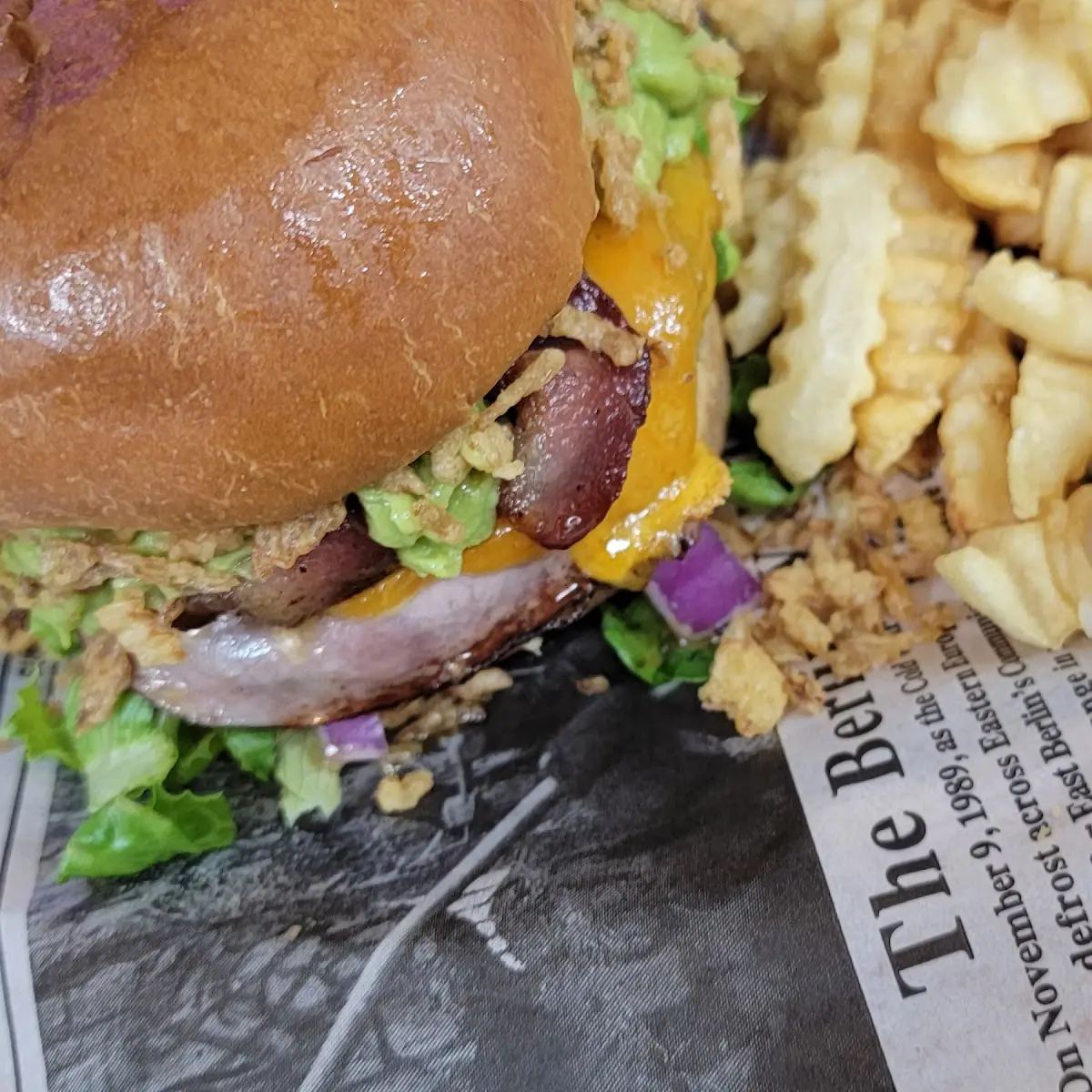 Crunchy Bacon Burger