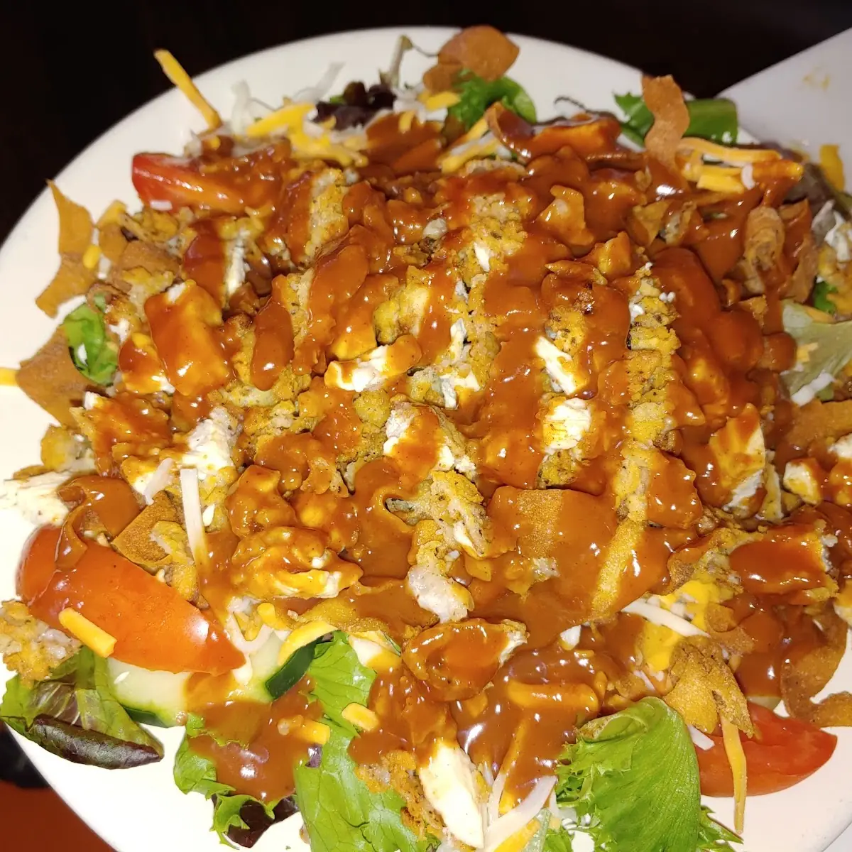 Crispy Chicken Salad