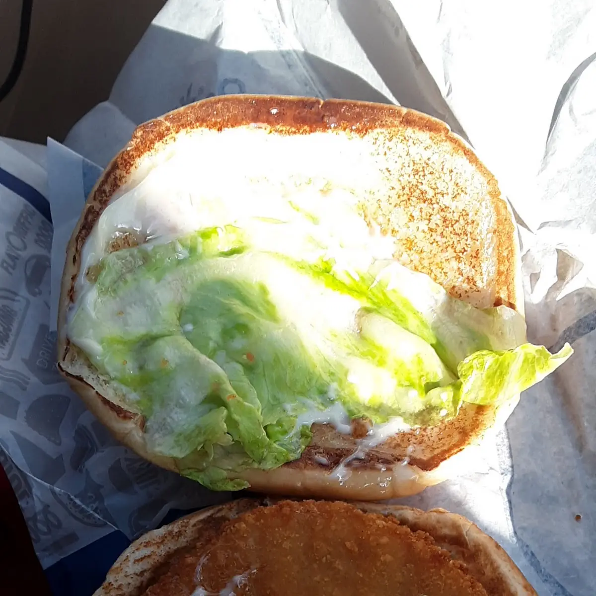 Chicken Sandwich with Extra Lettuce