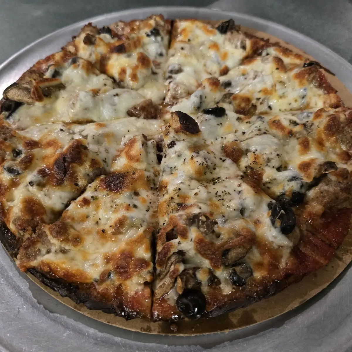 Sausage Mushroom Black Olive