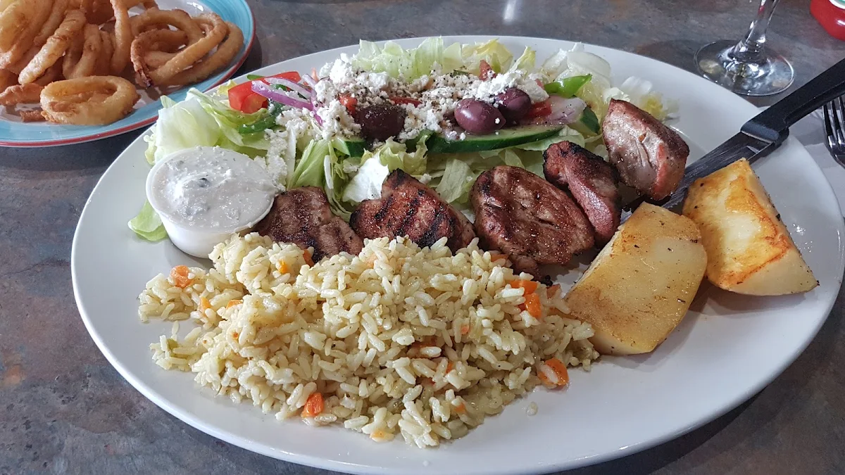 Pork Souvlaki Dinner