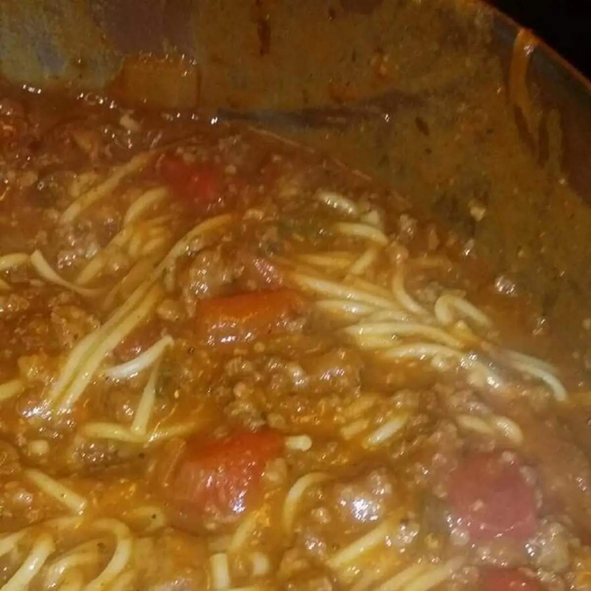 Spaghetti and Meat Sauce