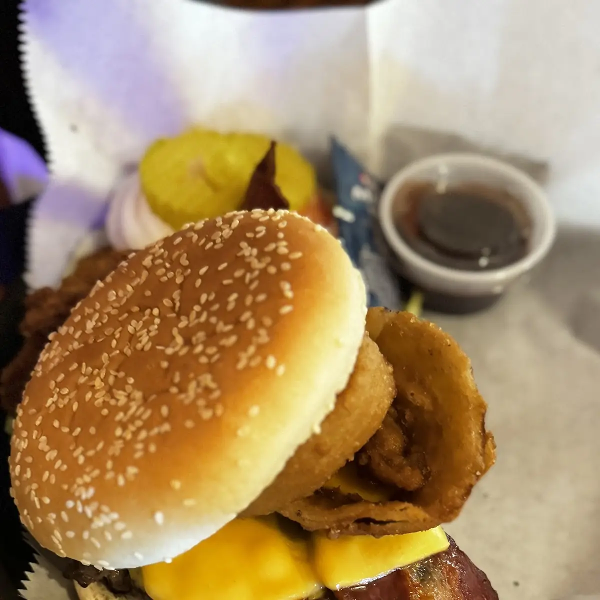 Western Bacon Cheese Burger