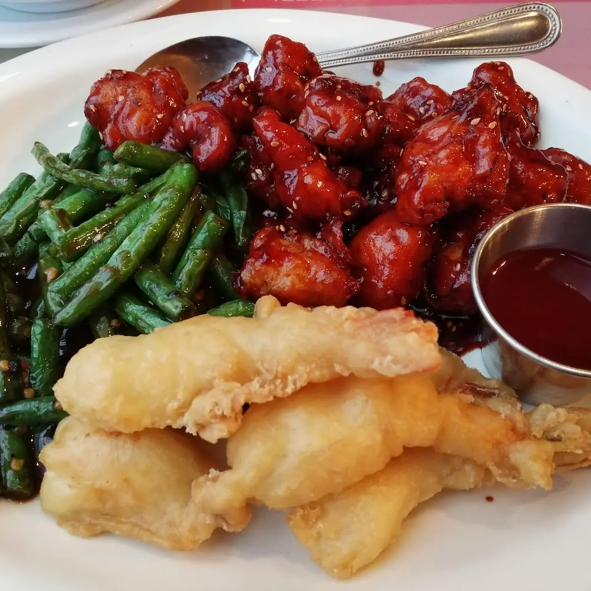 Sesame Chicken Combo
