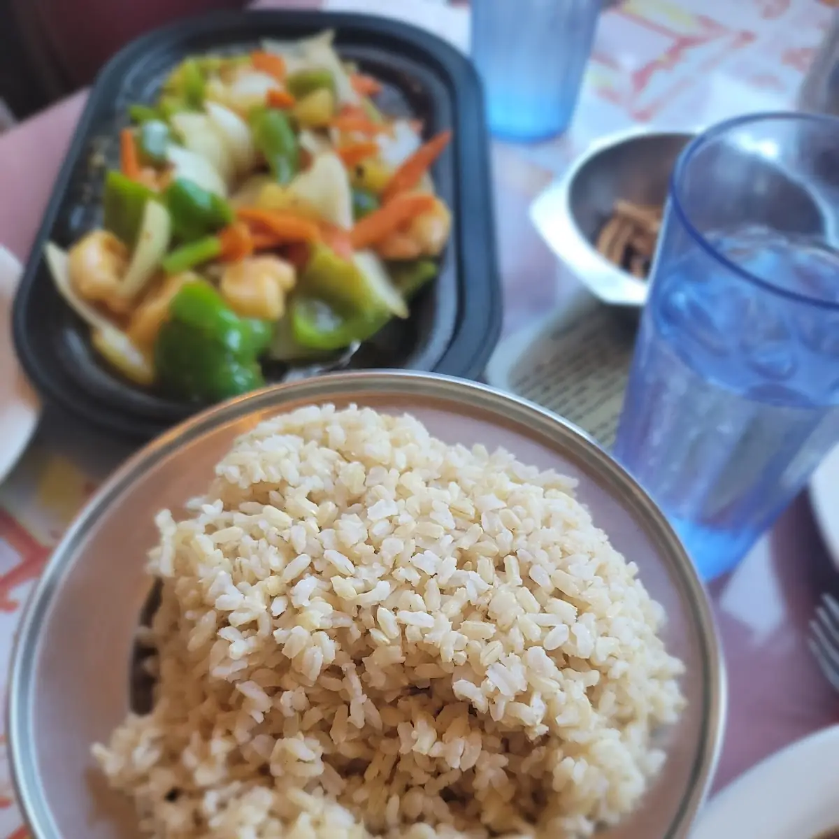 Vegetable Fried Brown Rice