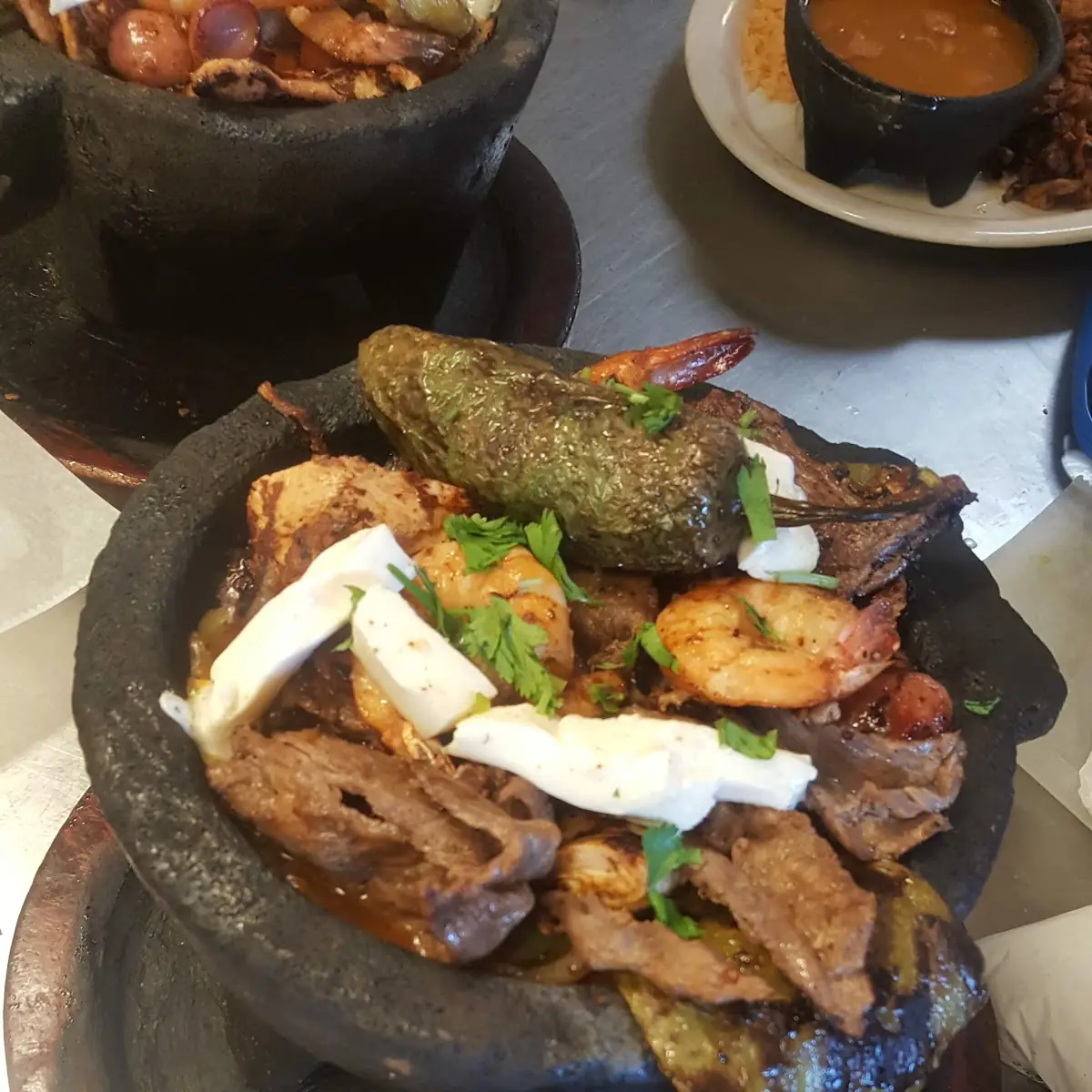 Nuestro Platillo Estrella El Molcajete
