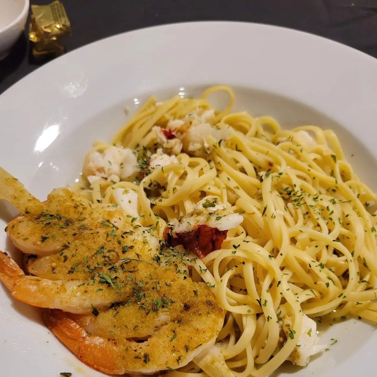 Spaghetti with Grilled Chicken Breast