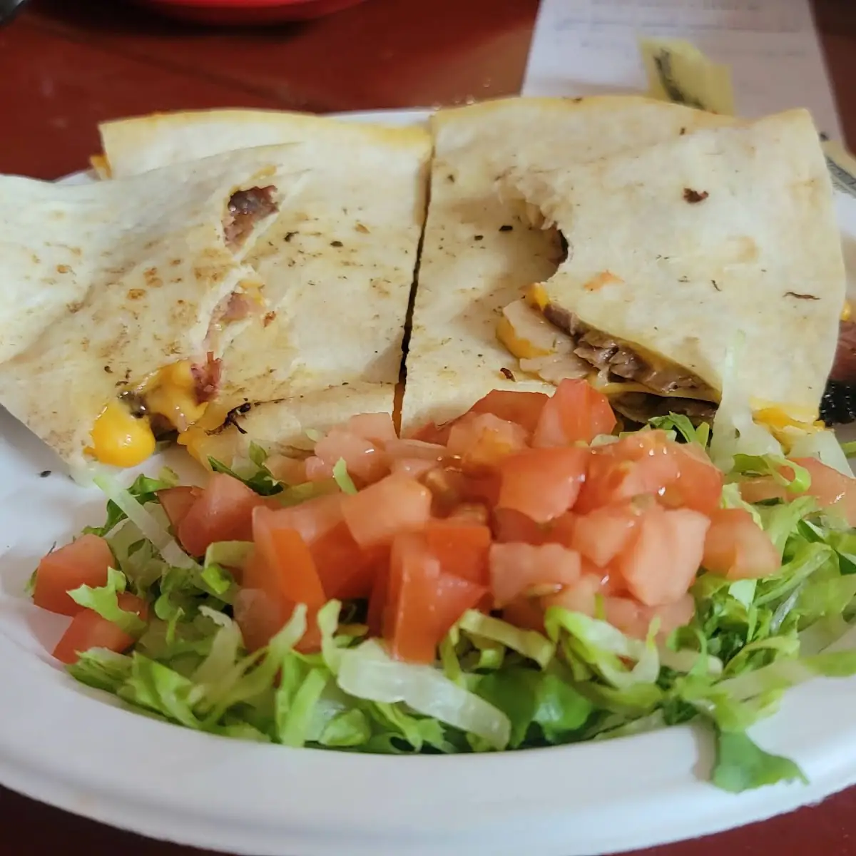 Fried Shrimp Quesadilla