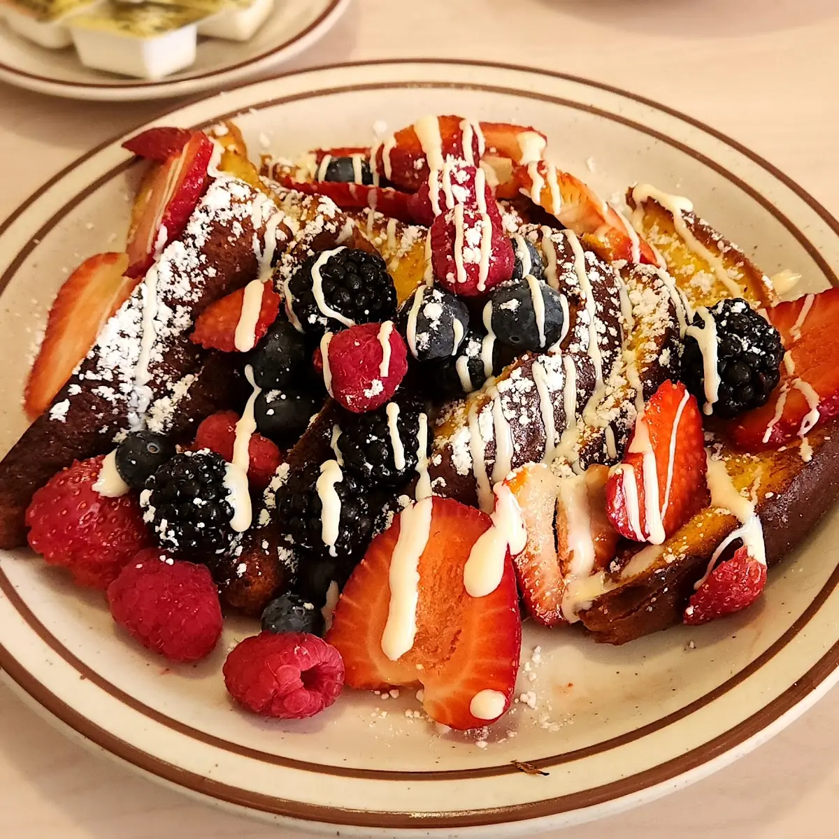 Weekend Special Mixed Berry French Toast