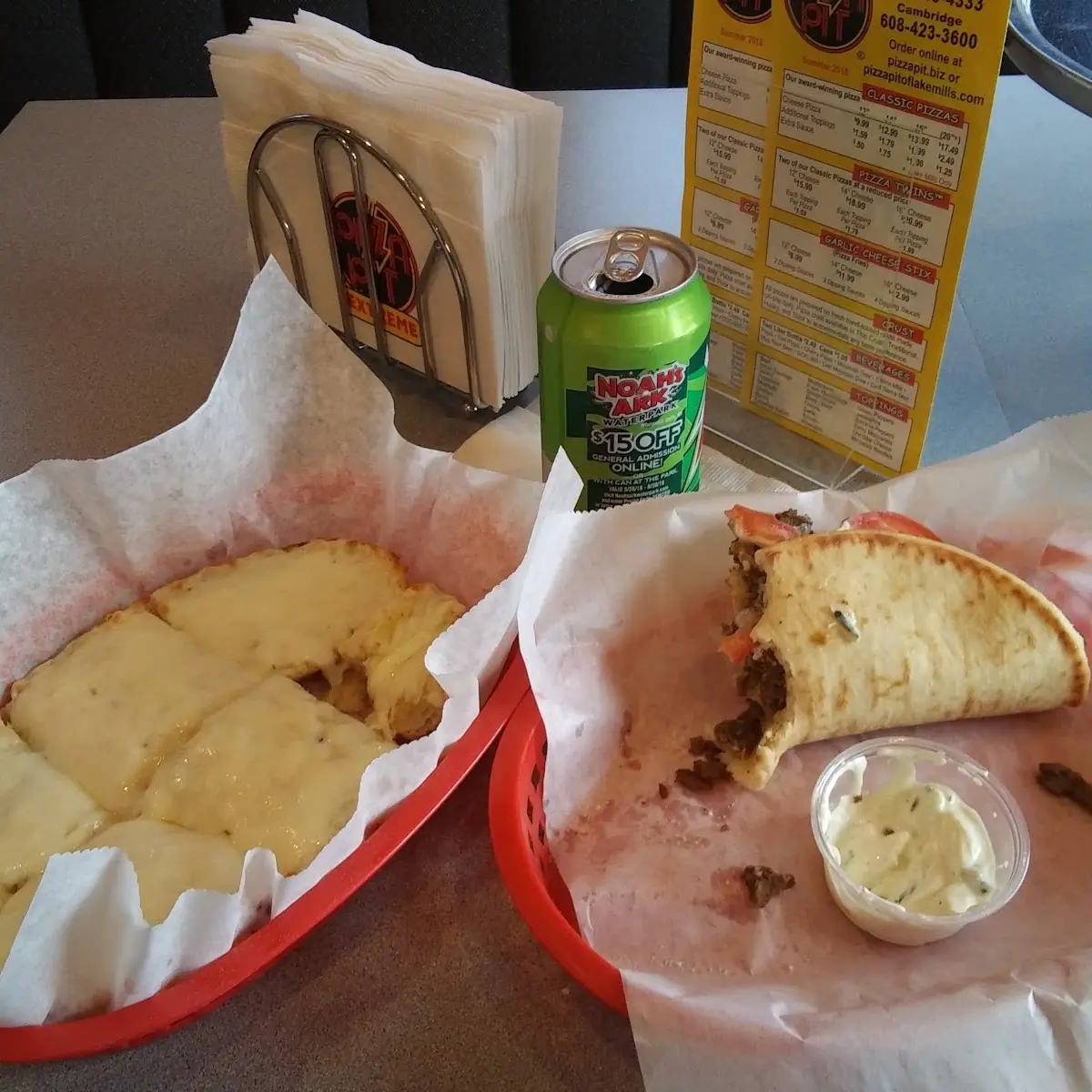 Gyro and Cheese Bread