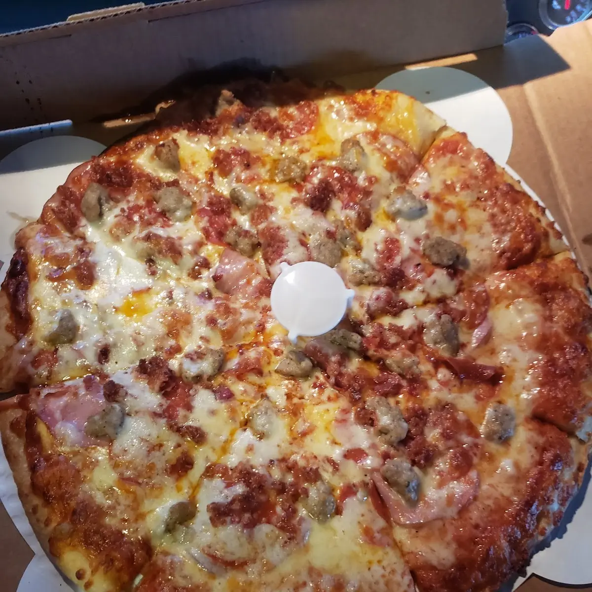 Super Meat Sampler Pizza