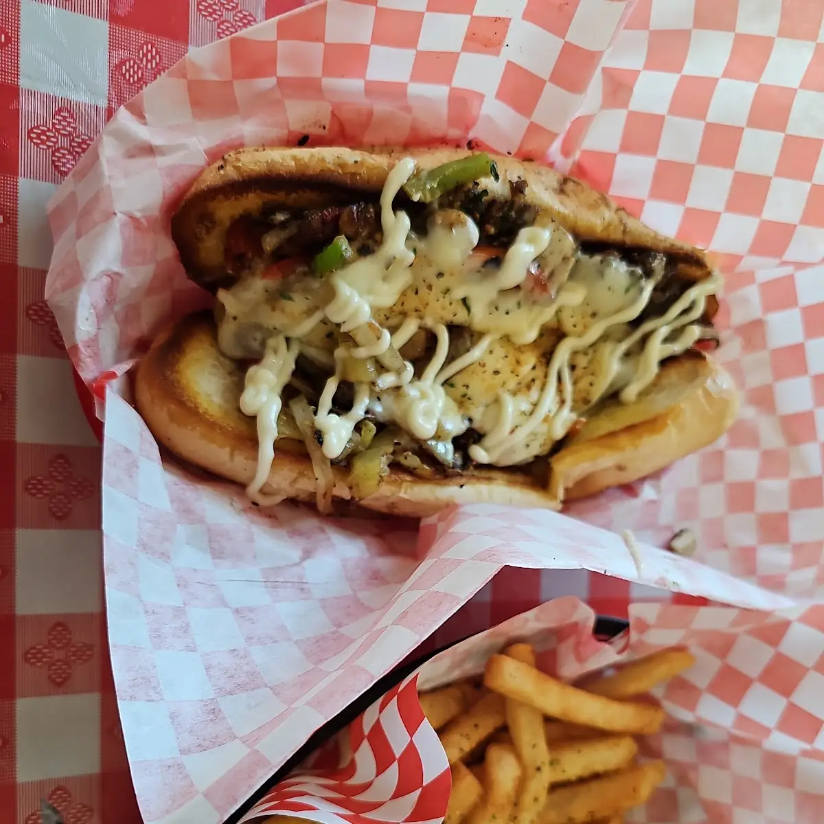 Philly Cheese Steak Sandwich