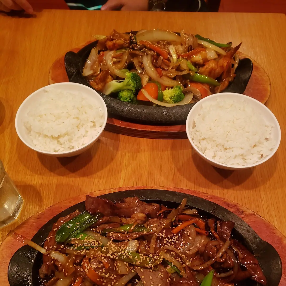 Beef Teriyaki & Seafood Teriyaki
