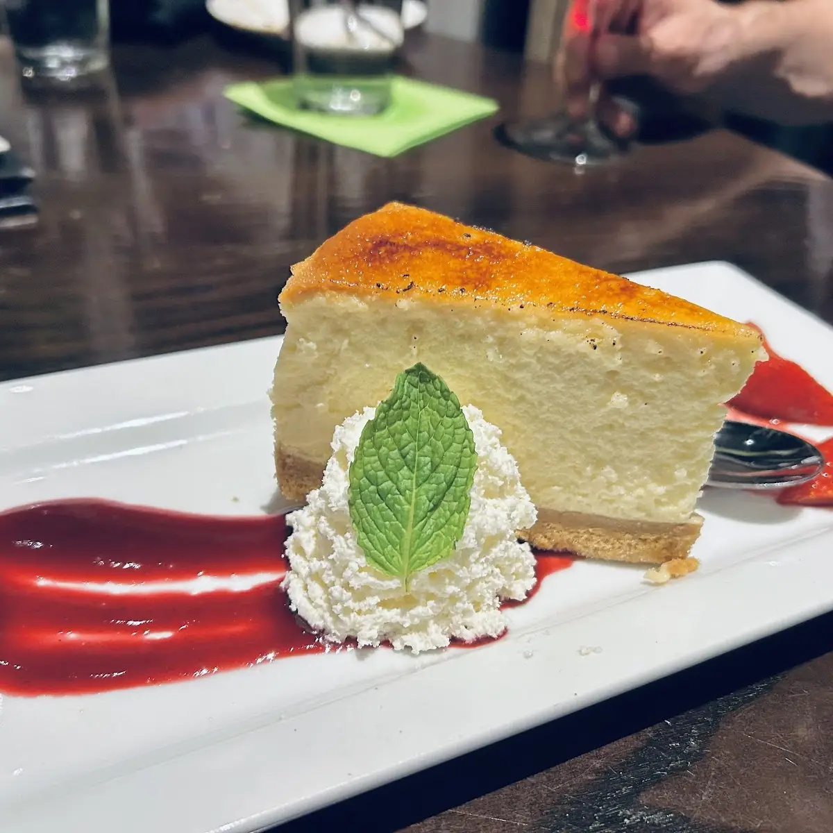 Lemon Brulee Cheesecake