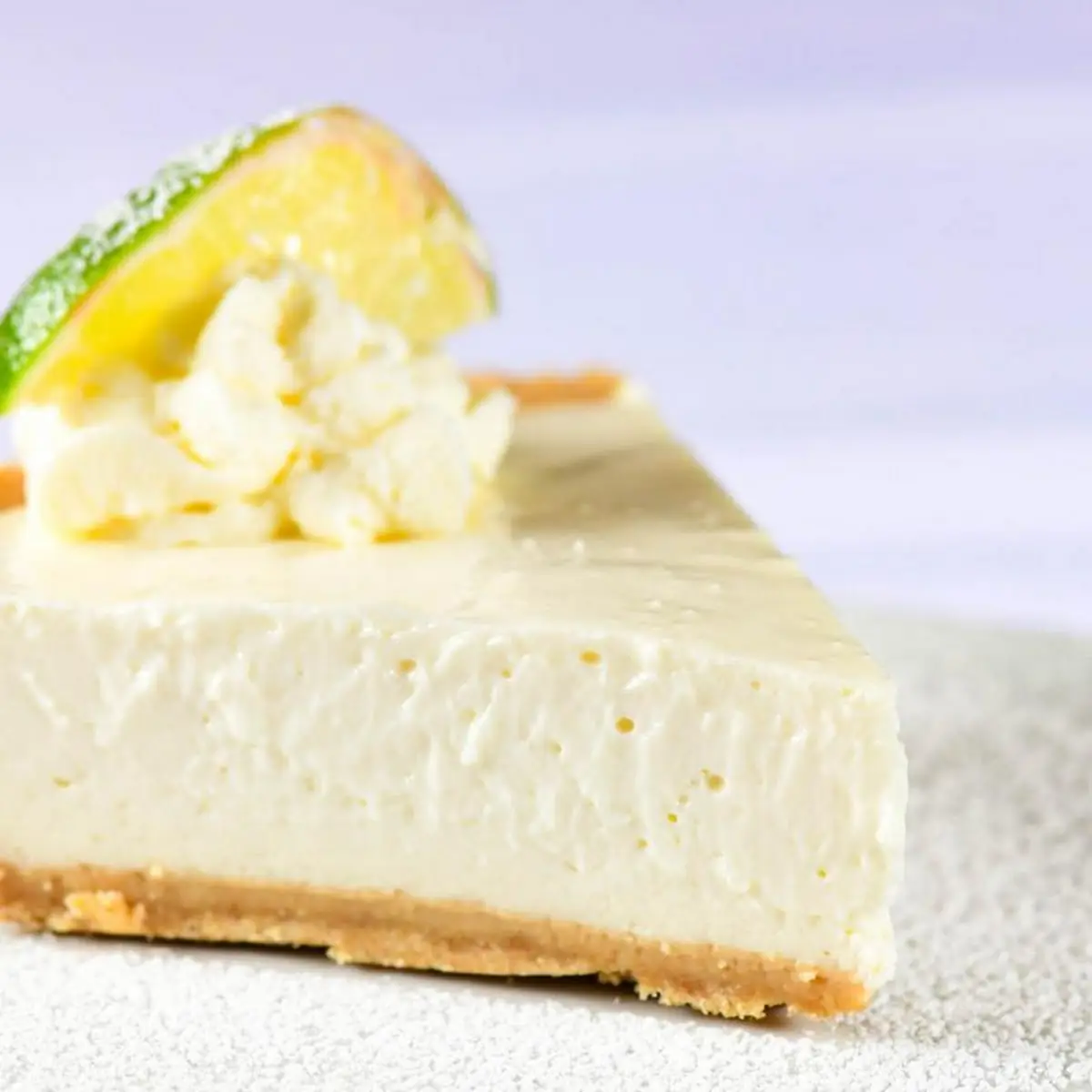 Citrus Cheesecake Slice