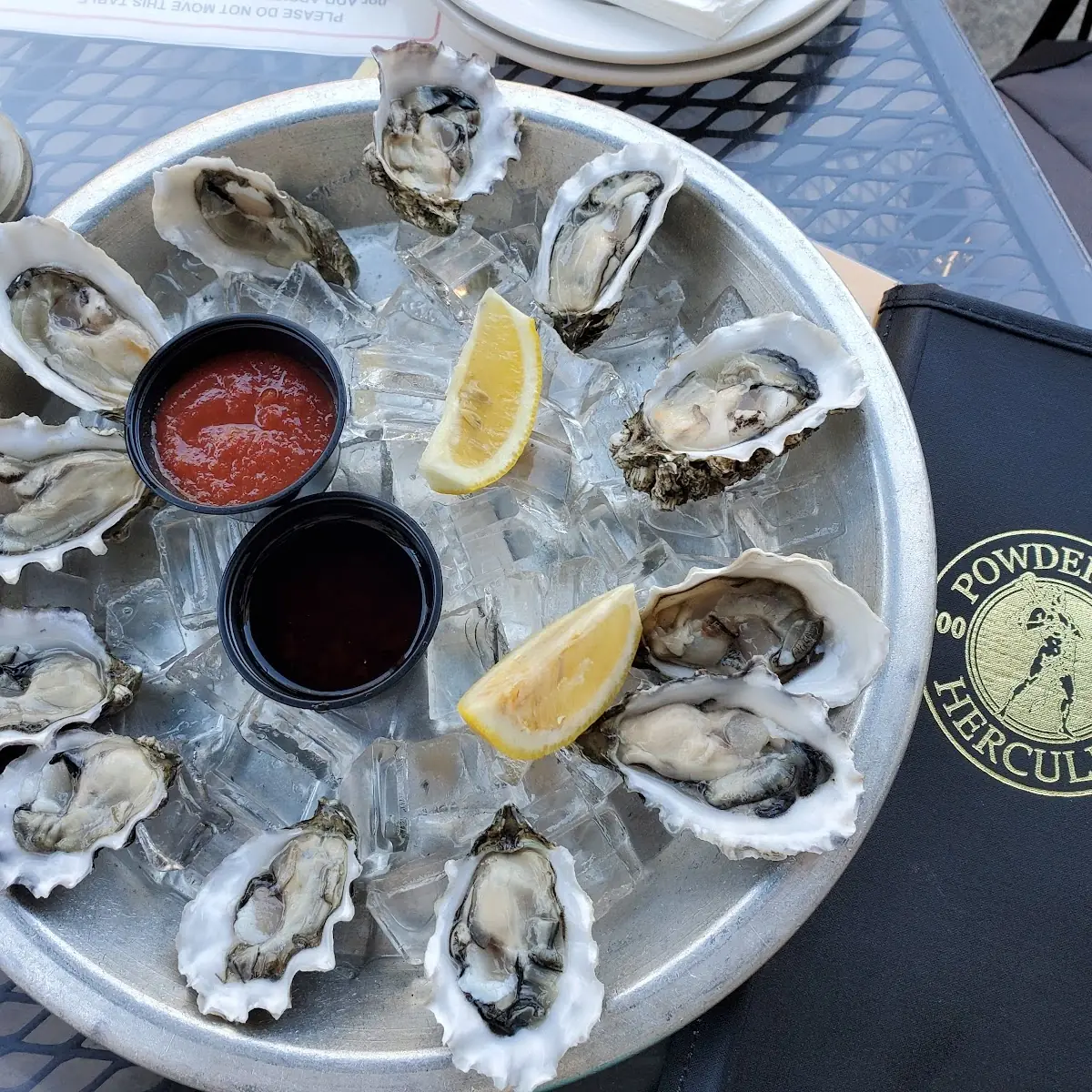 Raw Oysters on the Half Shell