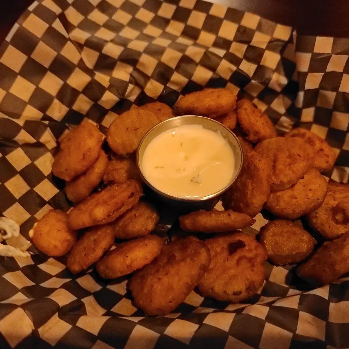 Deep-Fried Pickle Chips