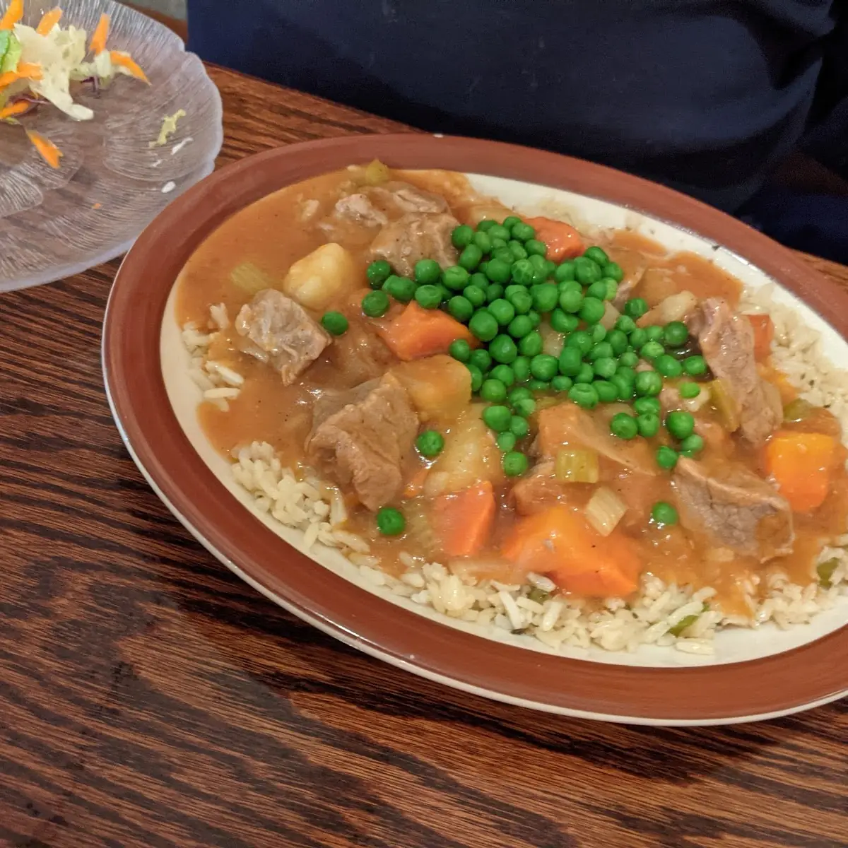 Beef Stew on Rice