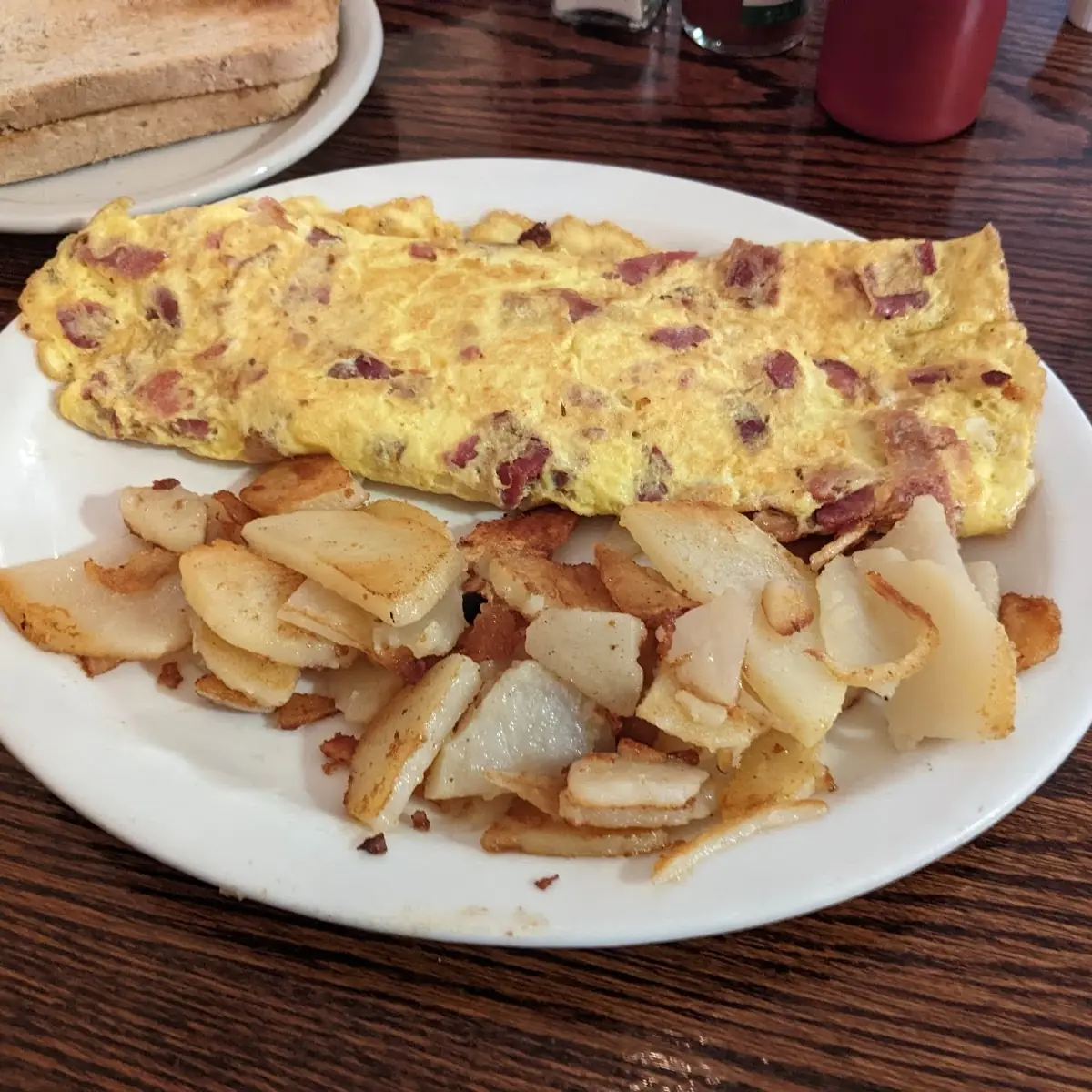 Ham and Cheese Omelette
