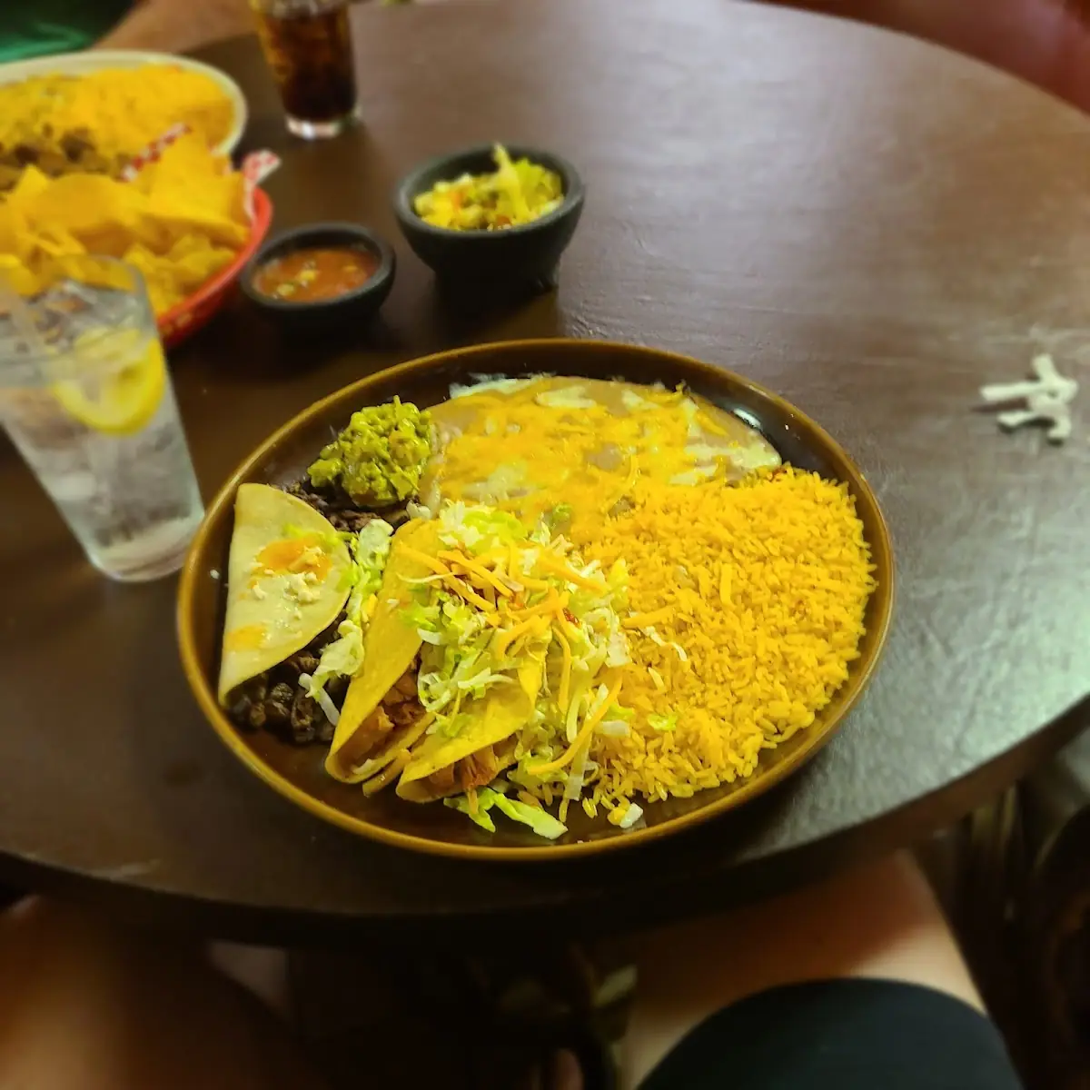 2 Chicken Tacos 1 Steak Tacos