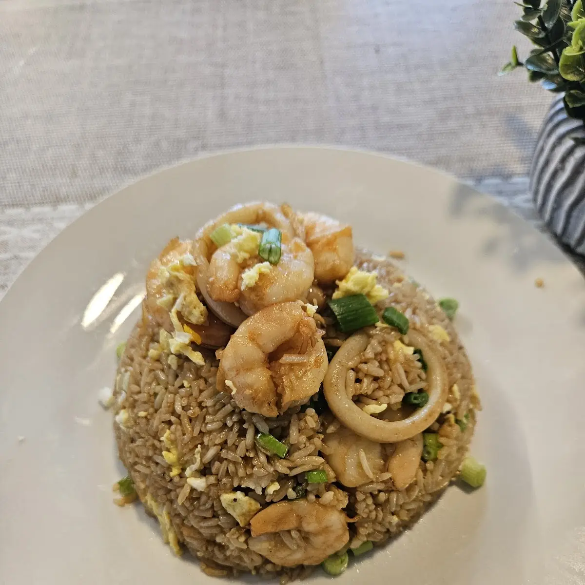 Arroz Chaufa De Mariscos