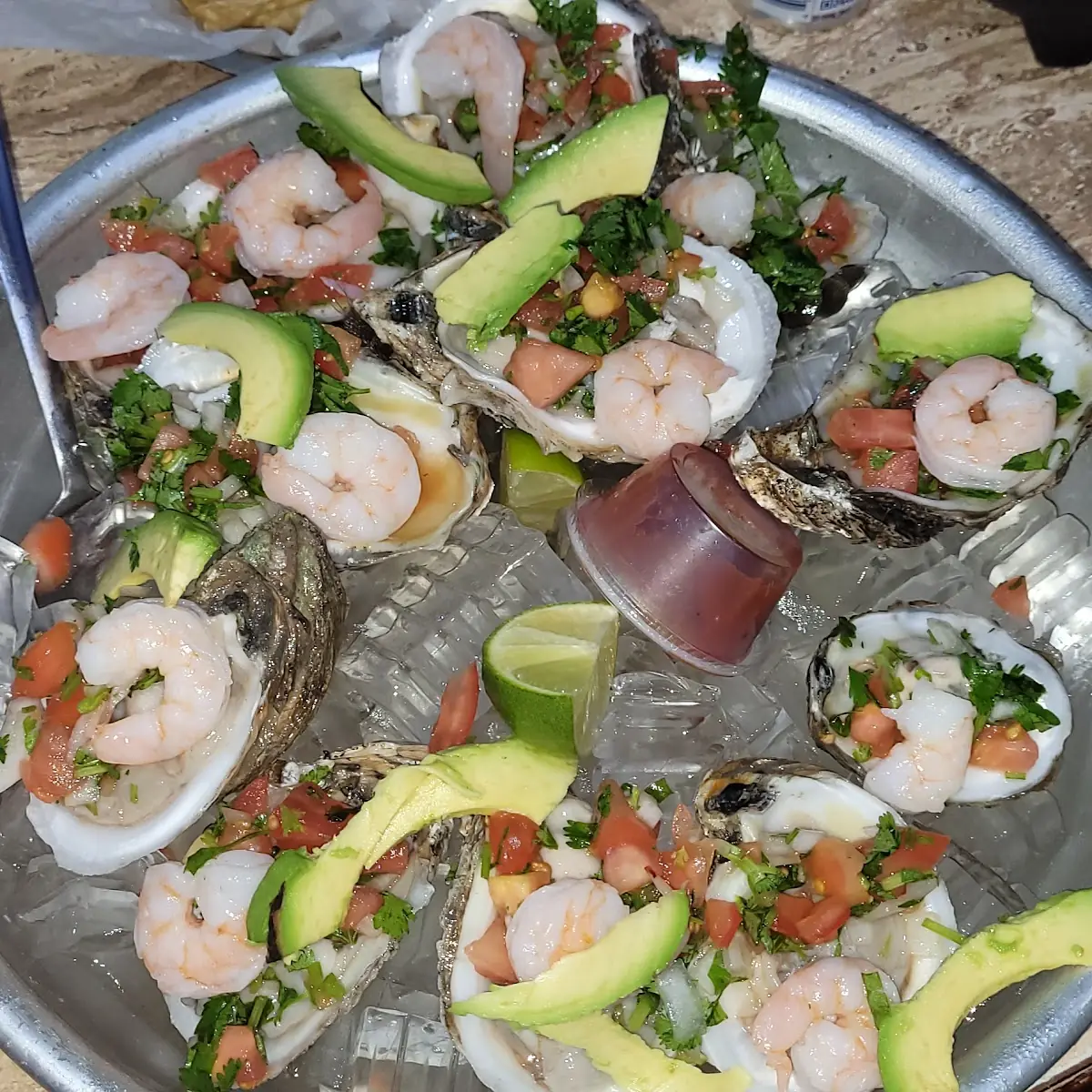 Ostiones Preparados