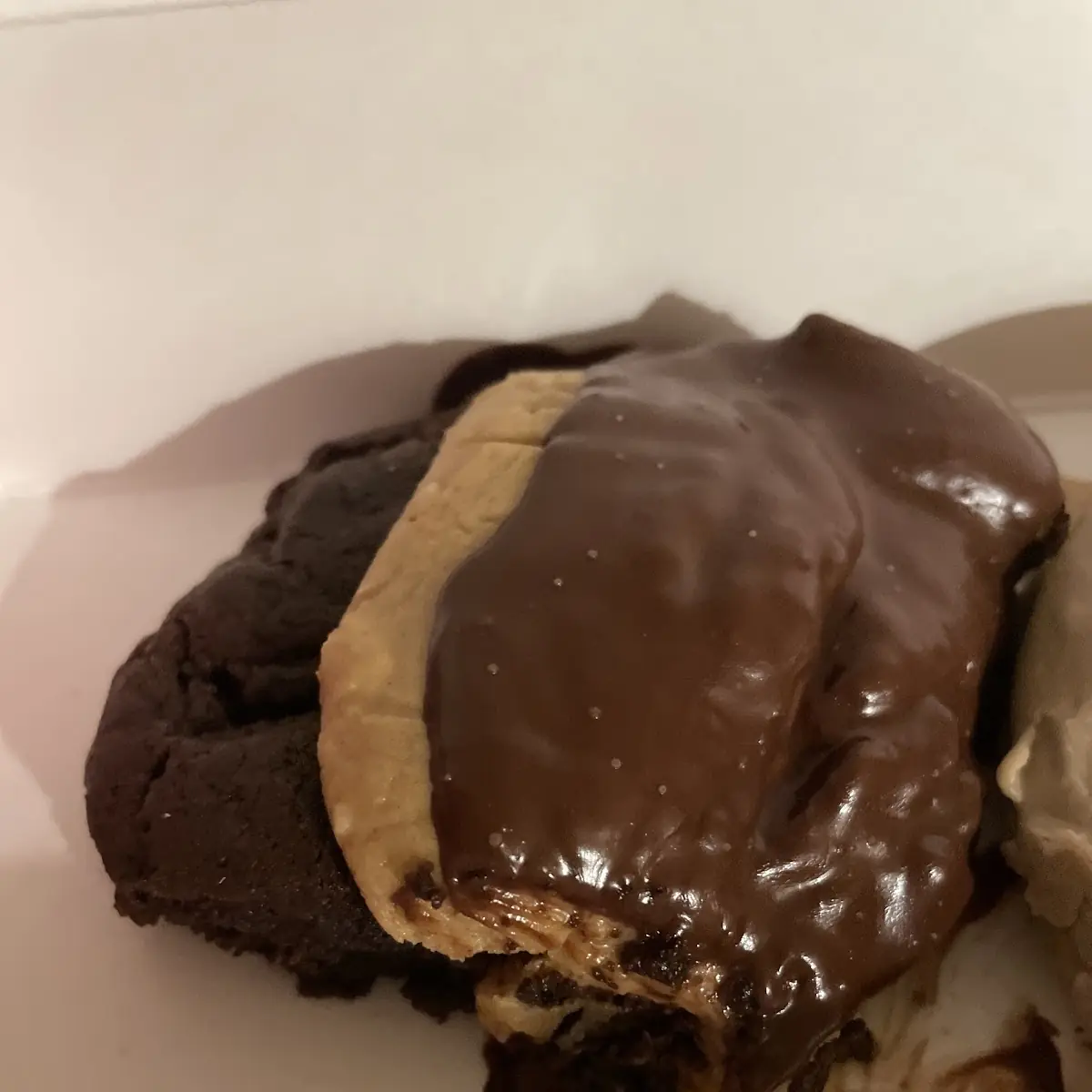 Peanut Butter and Chocolate Cookie