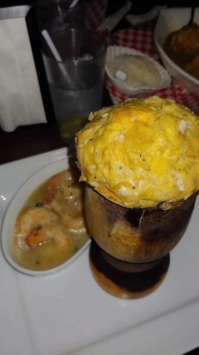 Shrimp Mofongo, La Rumba Restaurant and Lounge